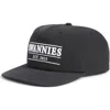 Swannies Charlie Cotton Baseball Cap In Black