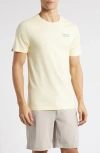 Swannies Cheese Cotton Blend Graphic T-shirt In Yellow