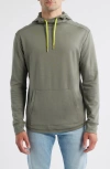 Swannies Coastal Hoodie In Gray
