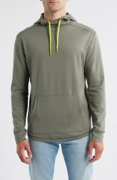 Swannies Coastal Hoodie In Gray
