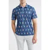 Swannies Combs Performance Golf Polo In Blue
