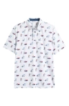Swannies Compass Polo In Multi