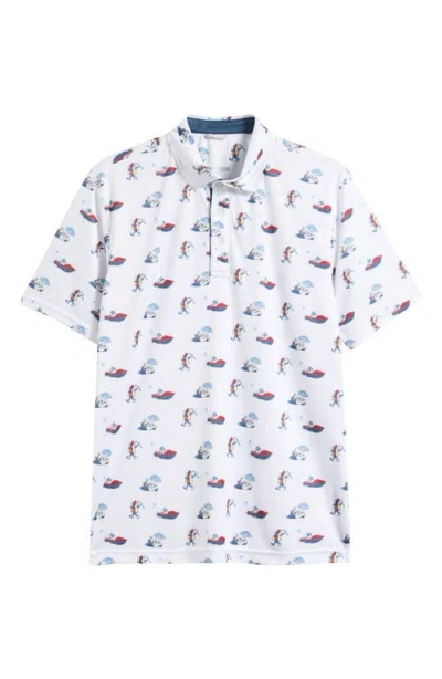 Swannies Compass Polo In Multi