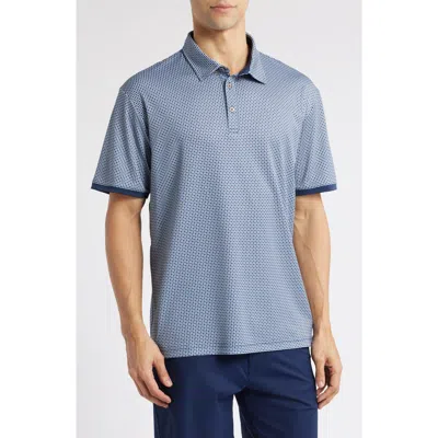 Swannies Douglas Performance Polo In Blue