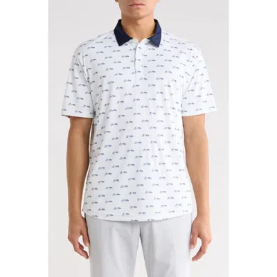 Swannies Dustin Polo In White