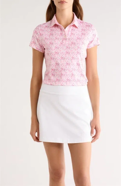 Swannies Eliza Golf Polo In Pink