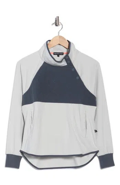 Swannies Ellis Colorblock Pullover In Blue