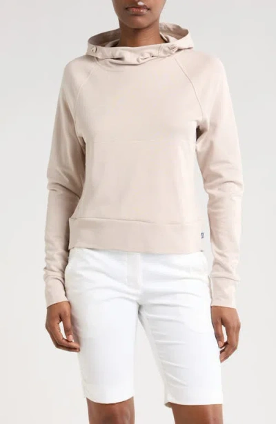 Swannies Emma Drawcord Hoodie In White
