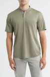 Swannies Enzo Blade Collar Polo In Green
