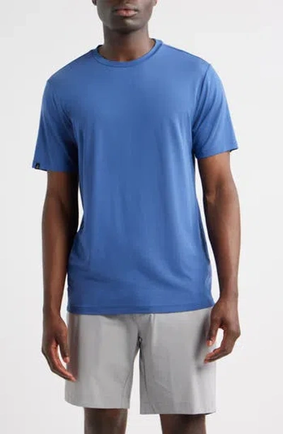 Swannies Ezra Performance Lyocell Blend T-shirt In Blue