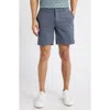 Swannies Fairway 8-inch Flat Front Stretch Golf Shorts In Graphite