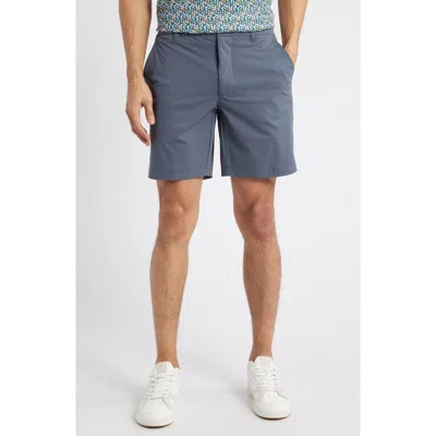 Swannies Fairway 8-inch Flat Front Stretch Golf Shorts In Graphite