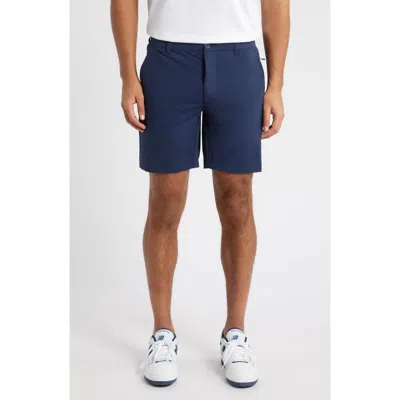 Swannies Fairway 8-inch Flat Front Stretch Golf Shorts In Navy
