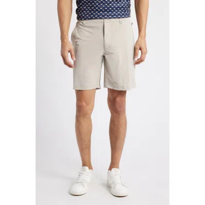 Swannies Fairway 8-inch Flat Front Stretch Golf Shorts In Tan