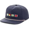 Swannies Helms Embroidered Semaphore Adjusable Baseball Cap