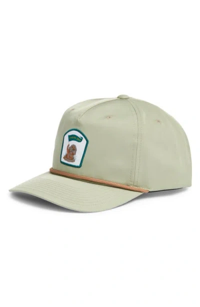 Swannies Ian Snapback Baseball Cap In Olive