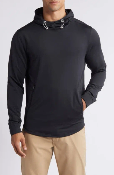 Swannies Ivy Golf Hoodie In Black