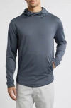 Swannies Ivy Golf Hoodie In Graphite