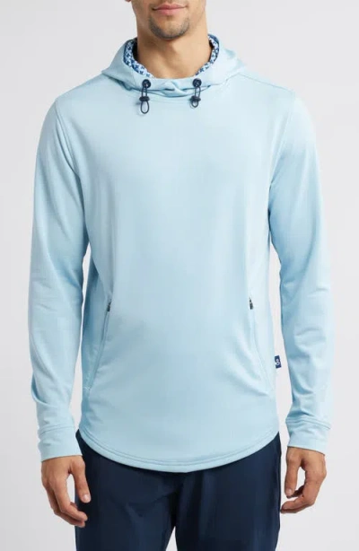Swannies Ivy Golf Hoodie In Blue