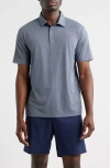 Swannies James Golf Polo In Blue