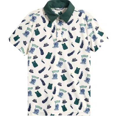 Swannies Kids' Carl Polo In White