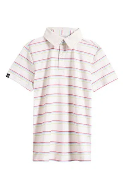Swannies Kids' Cullen Golf Polo In Neutral