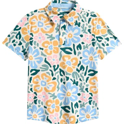 Swannies Kids' Larue Athletic Fit Polo In Blue