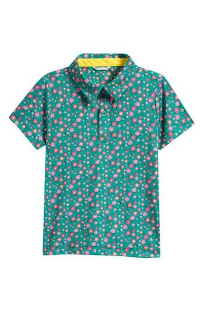 Swannies Kids' Summers Polo In Green