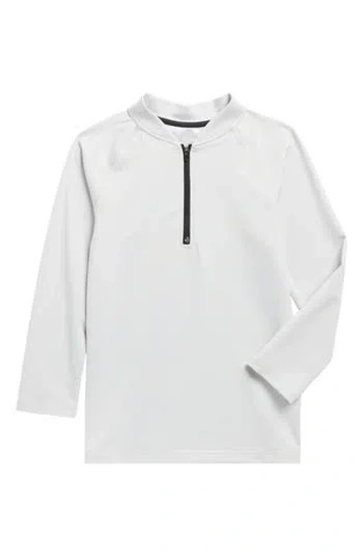 Swannies Kids' Taylor Quarter Zip Pullover In Glac-blk