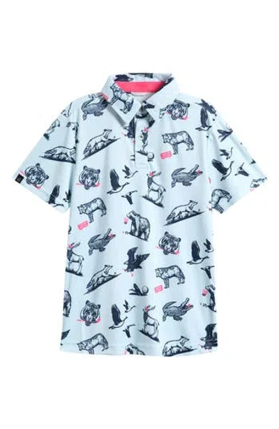 Swannies Kids' Ted Polo In Blue