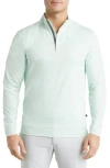 Swannies Mckinnon Quarter Zip Golf Pullover In Green