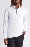 Swannies Mckinnon Quarter Zip Golf Pullover In White