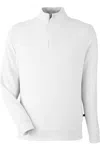 Swannies Mckinnon Quarter-zip Pullover In White