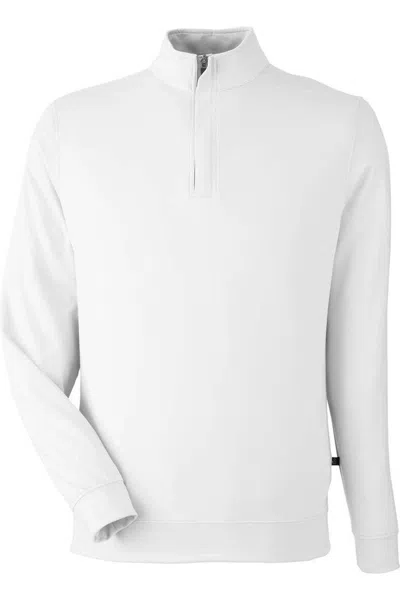 Swannies Mckinnon Quarter-zip Pullover In White