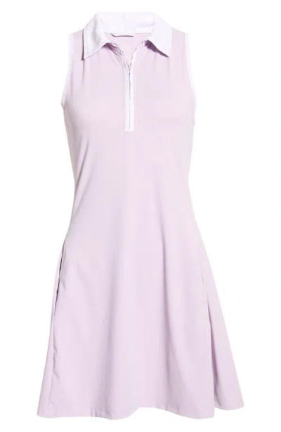 Swannies Millie Polo Dress & Shorts Set In Purple