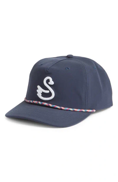 Swannies Monroe Baseball Cap In Blue