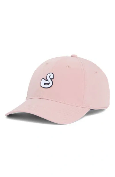 Swannies Nelly Snapback Baseball Cap In Pink
