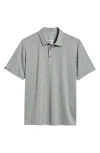 Swannies Parker Golf Polo In Charcoal