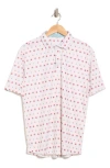 Swannies Quaid Repreve® Recycled Polyester Piqué Polo In White