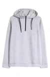 SWANNIES SWANNIES QUARTER ZIP GOLF HOODIE