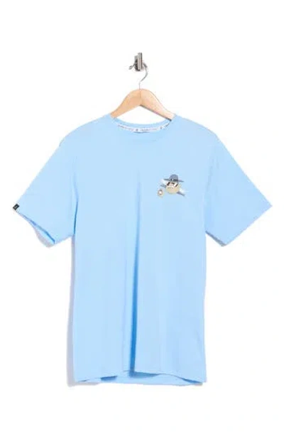 Swannies Rick Graphic T-shirt In Blue