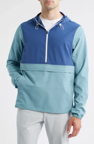 Swannies Rowan Hooded Anorak In Blue