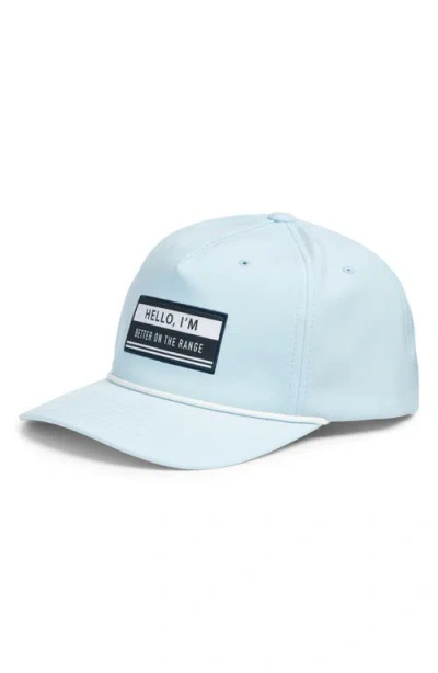 Swannies Roy Snapback Baseball Cap In White