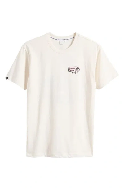 Swannies Turn Shack Graphic T-shirt In White