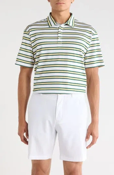 Swannies Vanness Performance Piqué Polo In Multi