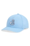 Swannies Zach Snapback Baseball Cap In Blue