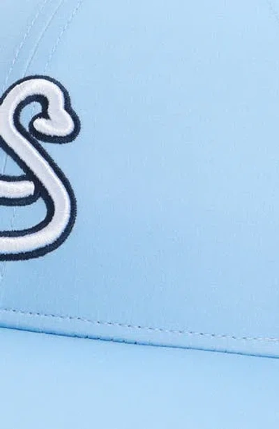 Swannies Zach Snapback Baseball Cap In Purple