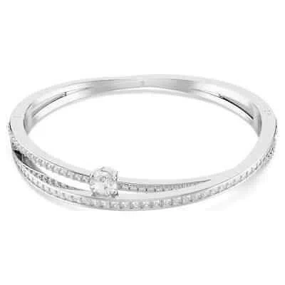 Pre-owned Swarovski - Sw5691225 - Rigid Bracelet Hyperbola