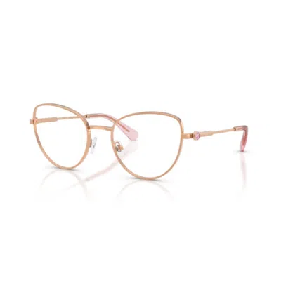 Swarovski 0sk1022 Delicate Rose Gold Frame Eyeglasses