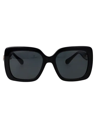 Swarovski 0sk6001 Black Acetate Sunglasses